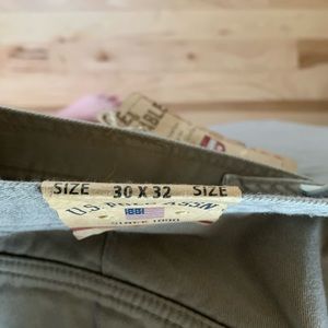 U.S. Polo Assn. khaki cargo pants 30/32 NWT